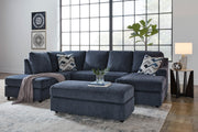 Albar Place Cobalt 2 - Piece LAF Chaise Sectional - Gate FurnitureSectional