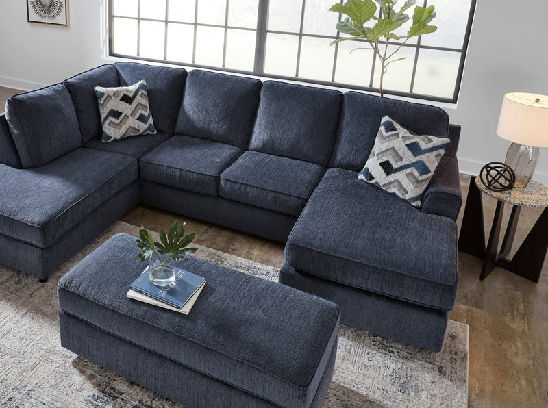 Albar Place Cobalt 2 - Piece LAF Chaise Sectional - Gate FurnitureSectional
