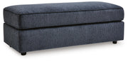 Albar Place Cobalt 2-Piece Sectional and Ottoman - 95302U1