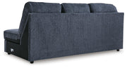 Albar Place Cobalt 2-Piece Sectional and Ottoman - 95302U1
