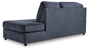 Albar Place Cobalt 2-Piece Sectional and Ottoman - 95302U1