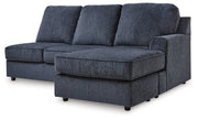 Albar Place Cobalt Right-Arm Facing Sofa Chaise - 9530203