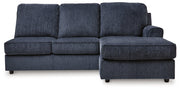 Albar Place Cobalt Right-Arm Facing Sofa Chaise - 9530203