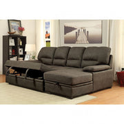Alcester Ash Brown Sectional - CM6908BR-SET