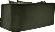 Alder 66" Velvet Upholstered Loveseat in Green - 699Green-L