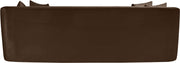 Alder 93.5" Velvet Upholstered Sofa in Brown - 699Brown-S