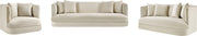 Alder 93.5" Velvet Upholstered Sofa in Cream - 699Cream-S