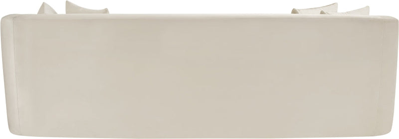 Alder 93.5" Velvet Upholstered Sofa in Cream - 699Cream-S