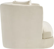 Alder Velvet Upholstered Accent Chair in Cream - 699Cream-C