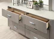 Aldridge Light Gray Dresser - FM7243GY-D