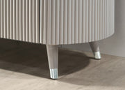 Aldridge Light Gray Nightstand - FM7243GY-N