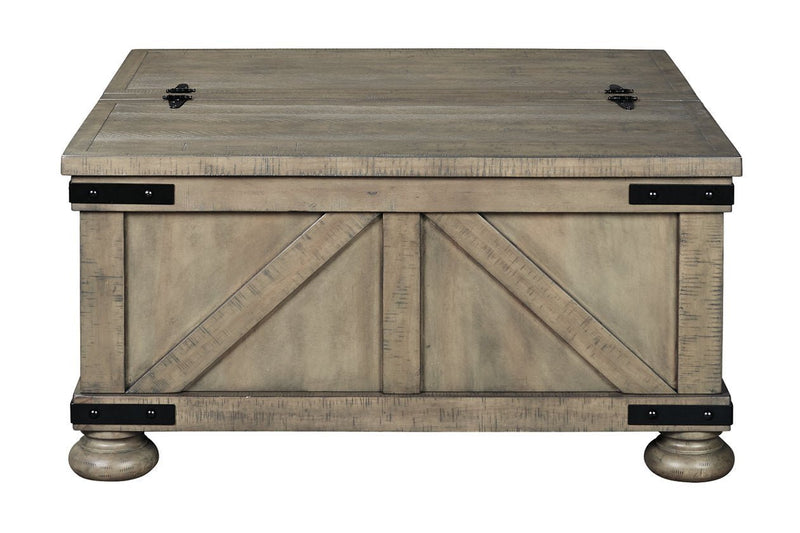 Aldwin Gray Coffee Table with Lift Top - Gate FurnitureCoffee Table