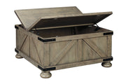 Aldwin Gray Coffee Table with Lift Top - Gate FurnitureCoffee Table