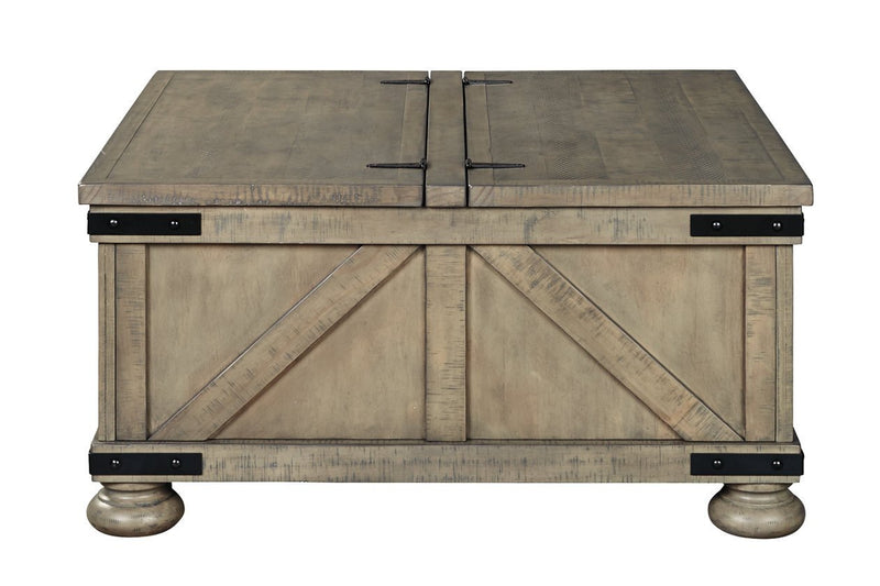 Aldwin Gray Coffee Table with Lift Top - Gate FurnitureCoffee Table