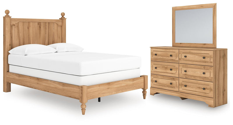 Aleaport Full Panel Bed, Dresser and Mirror - PCB1075B6