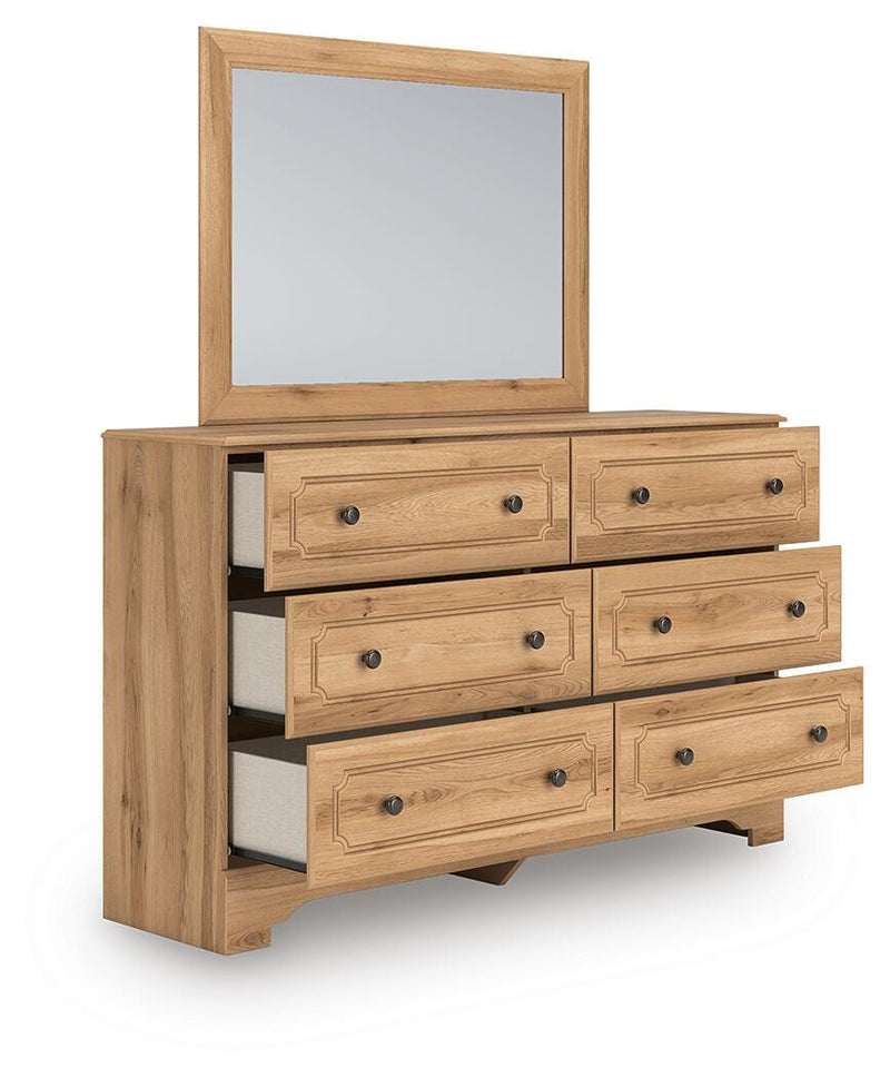 Aleaport Full Panel Bed, Dresser, Mirror, Chest and Nightstand - PCB1075B11
