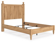 Aleaport Full Panel Bed with Chest and Nightstand in Warm Brown - PKG022637