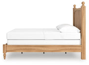 Aleaport Full Panel Bed with Dresser and Nightstand in Warm Brown - PKG022642