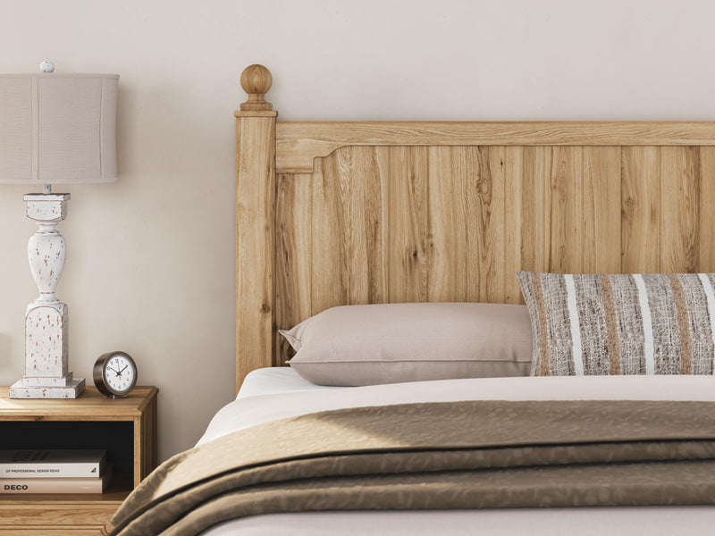 Aleaport King Panel Bed with Chest and Nightstand in Warm Brown - PKG022653