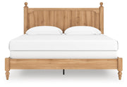 Aleaport King Panel Bed with Chest and Nightstand in Warm Brown - PKG022653