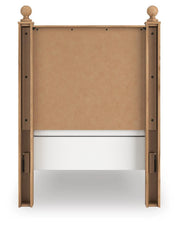 Aleaport Twin Panel Bed, Dresser and Mirror - PCB1075B3