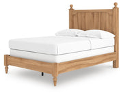 Aleaport Warm Brown Full Panel Bed - PCB1075B4