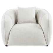 Aleisha Fabric Upholstered Accent Chair Sand - 503066