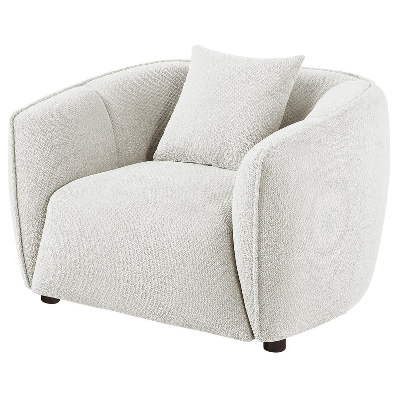 Aleisha Fabric Upholstered Accent Chair Sand - 503066