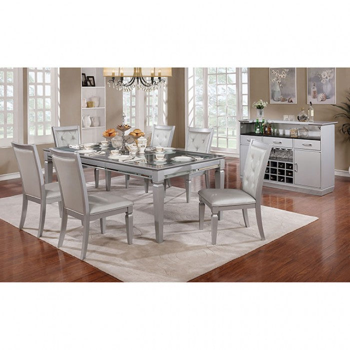 Alena Silver Dining Table - CM3452T