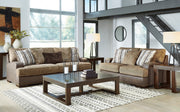 Alesbury Chocolate Living Room Set - Gate FurnitureLiving Room Set