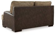 Alesbury Sofa and Loveseat in Chocolate - Gate FurnitureLiving Room Set