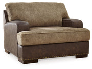 Alesbury Sofa, Loveseat, Chair and Ottoman in Chocolate - Gate FurnitureLiving Room Set