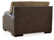 Alesbury Sofa, Loveseat, Chair and Ottoman in Chocolate - Gate FurnitureLiving Room Set