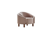 Alessa 4-pieces (2 Sofa & 2 Chair) Livingroom Set Cream in Cream - 101-ALE-SZ245-3311
