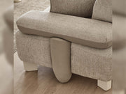 Alessa Al 4-pieces (2 Sofa & 2 Chair) Livingroom in Cream - 200-ALT-ALE-3311