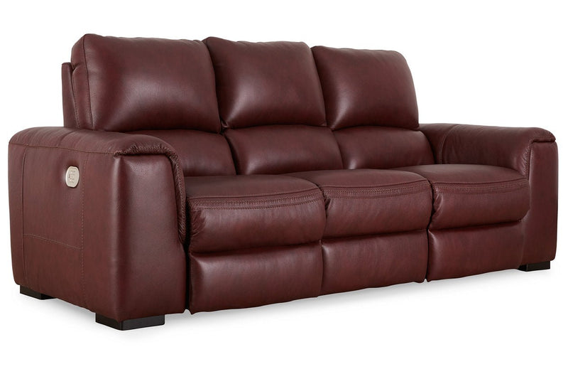 Alessandro Garnet Reclining Sofa and Loveseat - Gate FurnitureLiving Room Set