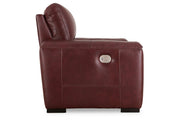 Alessandro Garnet Reclining Sofa and Recliner - Gate FurnitureLiving Room Set