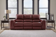 Alessandro Garnet Reclining Sofa and Recliner - Gate FurnitureLiving Room Set