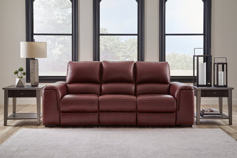 Alessandro Garnet Reclining Sofa and Recliner - Gate FurnitureLiving Room Set