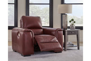 Alessandro Garnet Reclining Sofa and Recliner - Gate FurnitureLiving Room Set