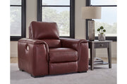 Alessandro Garnet Reclining Sofa and Recliner - Gate FurnitureLiving Room Set