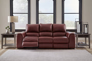 Alessandro Garnet Reclining Sofa and Recliner - Gate FurnitureLiving Room Set
