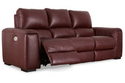 Alessandro Garnet Reclining Sofa and Recliner - Gate FurnitureLiving Room Set