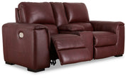 Alessandro Sofa, Loveseat and Recliner in Garnet - Gate FurnitureLiving Room Set