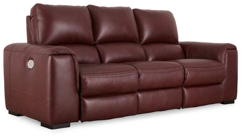 Alessandro Sofa, Loveseat and Recliner in Garnet - Gate FurnitureLiving Room Set