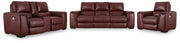 Alessandro Sofa, Loveseat and Recliner in Garnet - Gate FurnitureLiving Room Set