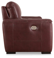 Alessandro Sofa, Loveseat and Recliner in Garnet - Gate FurnitureLiving Room Set