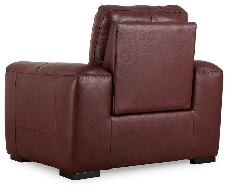 Alessandro Sofa, Loveseat and Recliner in Garnet - Gate FurnitureLiving Room Set
