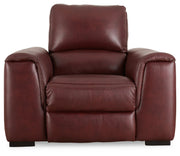 Alessandro Sofa, Loveseat and Recliner in Garnet - Gate FurnitureLiving Room Set