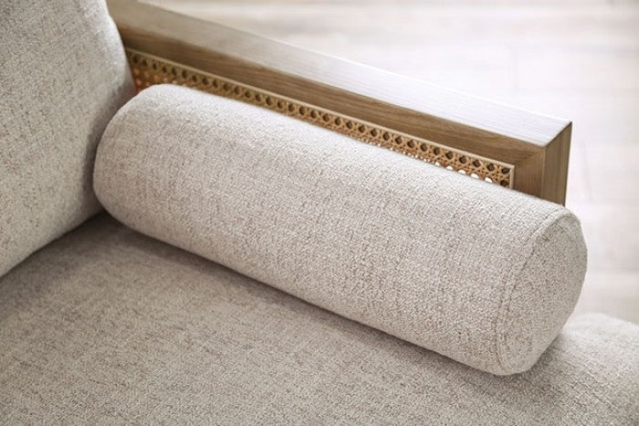 Alesund Light Oak/Beige Sofa - CM9981-SF